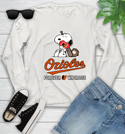 MLB The Peanuts Movie Snoopy Forever Win Or Lose Baseball Baltimore Orioles 136