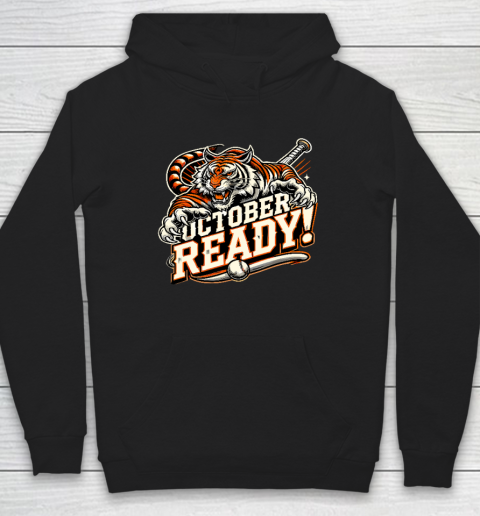 October Ready Baseball Tiger Fan Hoodie