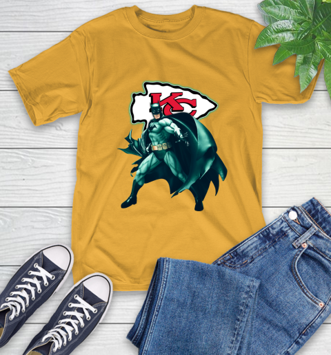 NFL Batman Football Sports Kansas City Chiefs T Shirt Tee For Sports