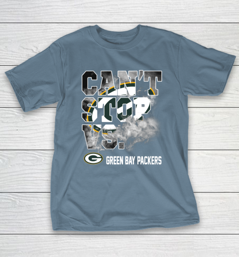 NFL Green Bay Packers Can't Stop Vs T-Shirt 6