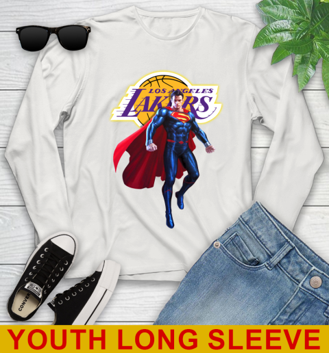 NBA Awesome Superman Basketball Sports Los Angeles Lakers 133