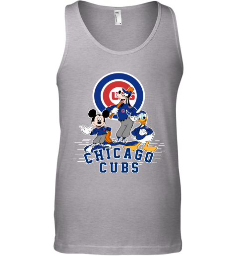 Chicago Cubs Mickey Mouse x Chicago Cubs Baseball Jersey Gray