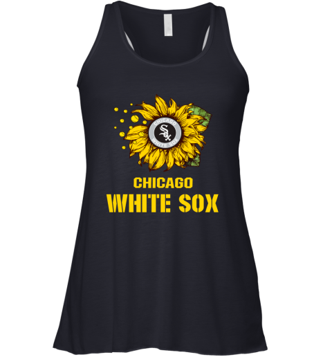 Chicago White Soxs Sunflower M Baseball Racerback Tank