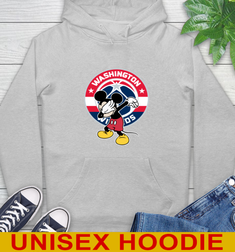 Washington Wizards NBA Basketball Dabbing Mickey Disney Sports Hoodie 6