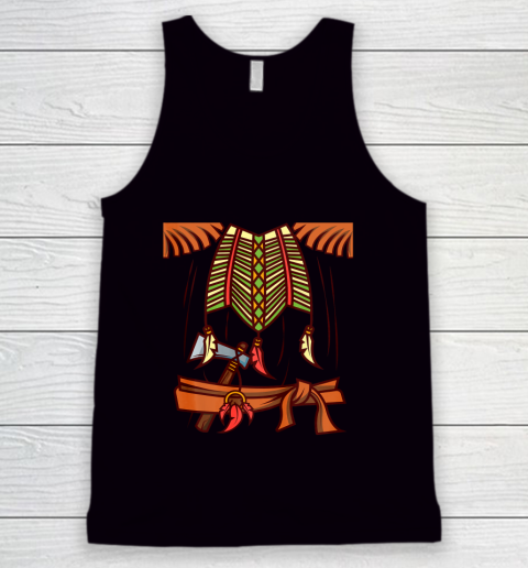 Funny Native American Halloween Indian Simple Easy Costume T Shirt.JGS9TXURCE Tank Top