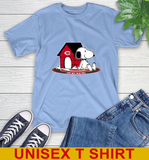 MLB Baseball Cincinnati Reds Snoopy The Peanuts Movie Shirt T-Shirt 11