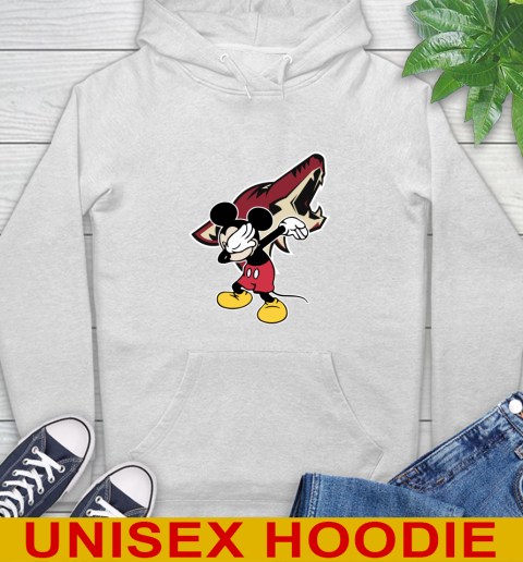 Arizona Coyotes NHL Hockey Dabbing Mickey Disney Sports Hoodie