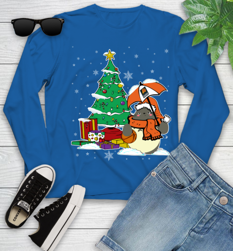 Phoenix Suns NBA Basketball Cute Tonari No Totoro Christmas Sports Youth Long Sleeve 10