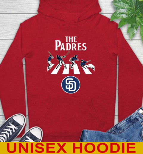 MLB Baseball San Diego Padres The Beatles Rock Band Shirt Hoodie 10