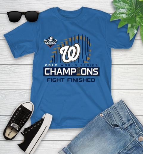 Finish The Fight Washington Nationals World Series Youth T-Shirt
