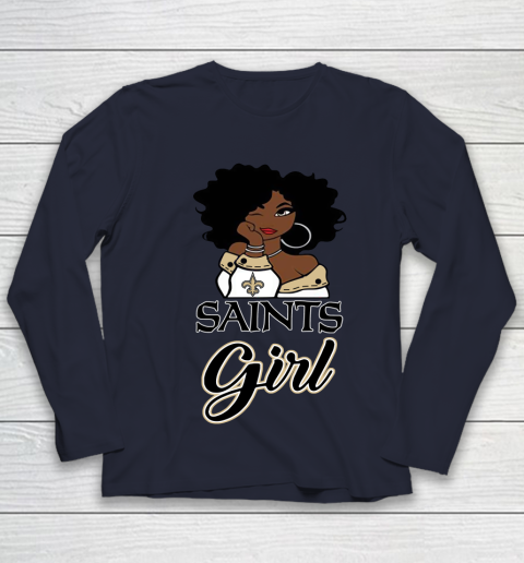 New Orleans Saints Girl NFL Youth Long Sleeve 3