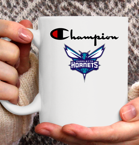 NBA Basketball Charlotte Hornets Champion Shirt Ceramic Mug 11oz