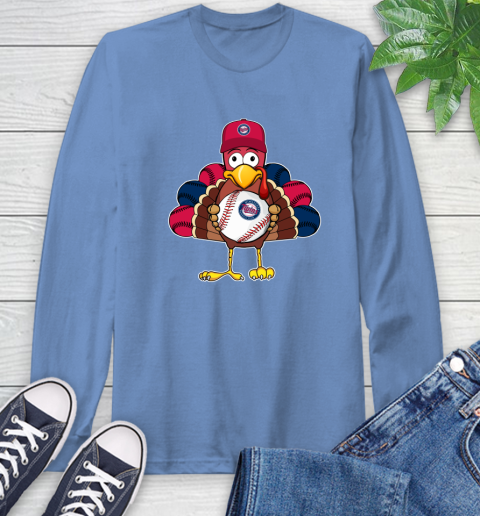 Minnesota Twins Turkey thanksgiving Long Sleeve T-Shirt 11