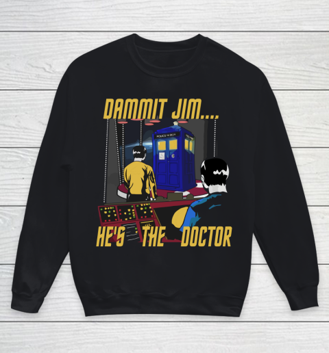 Doctor Who Shirt He's The Doctor Who Youth Sweatshirt