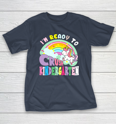 Back to school shirt ready to crush kindergarten unicorn T-Shirt 13