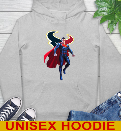 NFL Superman DC Sports Football Houston Texans Hoodie 6