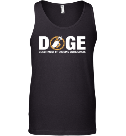 DOGE Department of Gooning Enthusiasts Tank Top