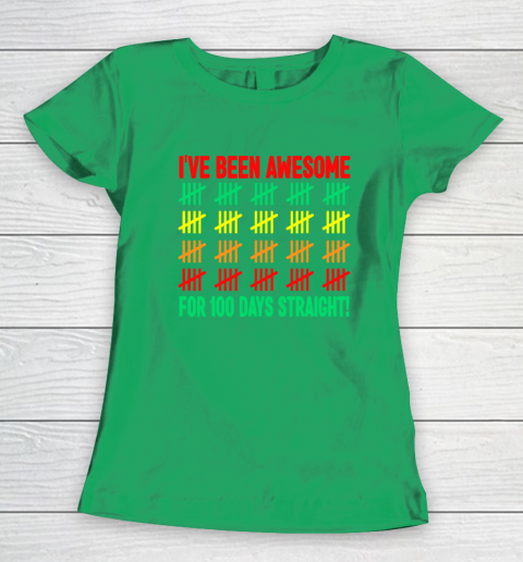 100 Days of School Shirt Kids 100th Day of School Women's T-Shirt 4