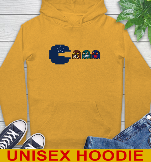 Dallas Cowboy NFL Football Pac Man Champion Hoodie 3