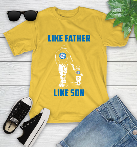 Philadelphia 76ers Nba Basketball Like Father Like Son Sports
