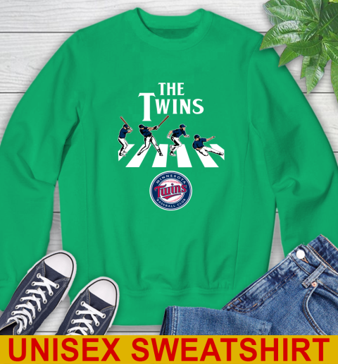 MLB Baseball Minnesota Twins The Beatles Rock Band Shirt Sweatshirt 8