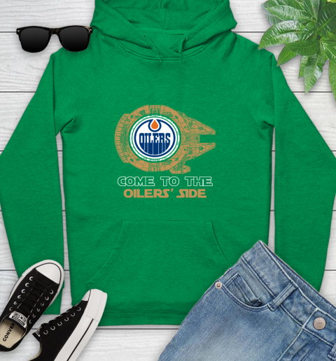 NHL Come To The Edmonton Oilers Wars Hockey Sports Youth Hoodie 9