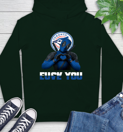 MLB Toronto Blue Jays Deadpool Love You Fuck You Baseball Sports Hoodie 12