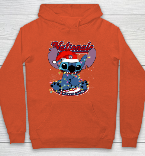 Washington Nationals MLB noel stitch Baseball Christmas Hoodie 3