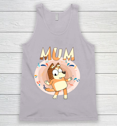 Bluey Dad Mom Funny Family Mother's Day Tank Top 4