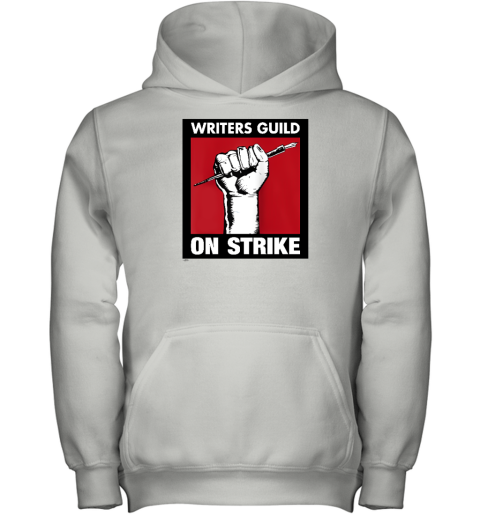 Writers Guild On Strike Youth Hoodie