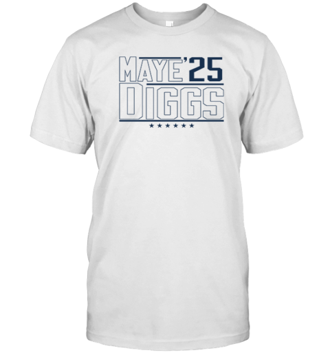 Maye 25 Diggs New England Patriots Premium T-Shirt