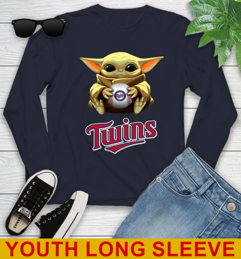 MLB Baseball Minnesota Twins Star Wars Baby Yoda Shirt 124