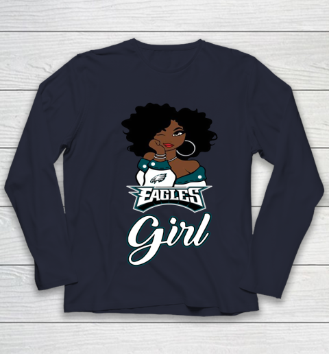 Philadelphia Eagles Girl NFL Youth Long Sleeve 3