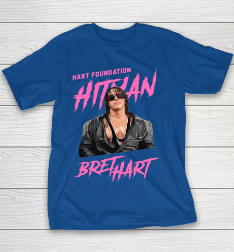 Bret Hart The Hitman Hart Foundation Youth T-Shirt 6