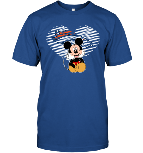 Denver Broncos NFL Football Love Mickey Disney Sports T Shirt