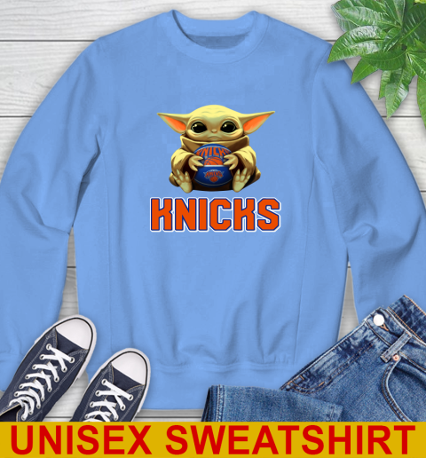 NBA Basketball New York Knicks Star Wars Baby Yoda Shirt 35