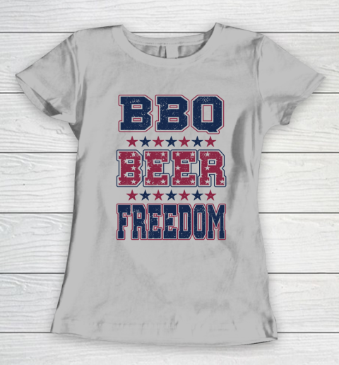 BBQ Beer Freedom Women's T-Shirt 5