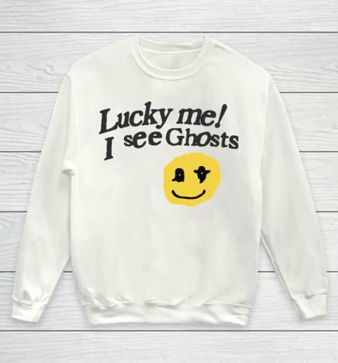 Kid Cudi SLN Shirt Lucky Me I See Ghosts Youth Sweatshirt