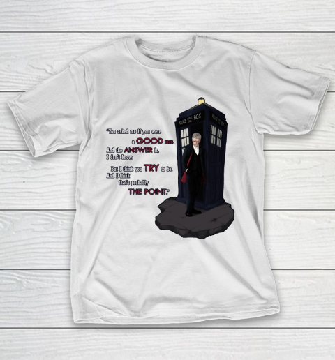 Doctor Who  12th Doctor  Am I a Good Man T-Shirt
