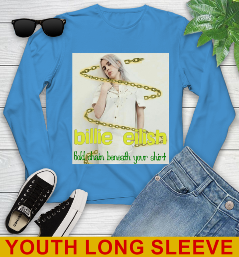 Billie Eilish Gold Chain Beneath Your Shirt 129