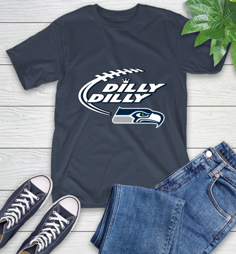 NFL Seattle Seahawks Dilly Dilly Football Sports T-Shirt 4
