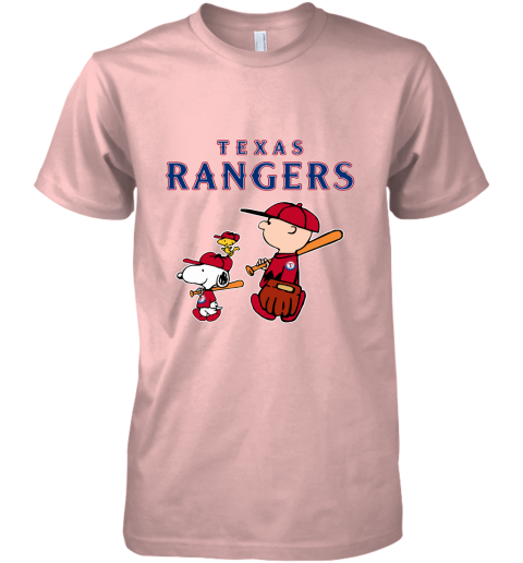 Texas Rangers Let's Play Baseball Together Snoopy MLB Premium