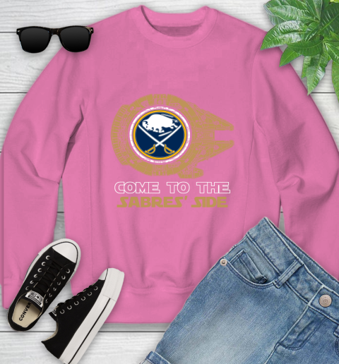 NHL Come To The Buffalo Sabres Wars Hockey Sports Youth Sweatshirt 6