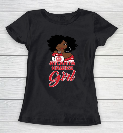 Atlanta Hawkss Girl NBA Women's T-Shirt 2