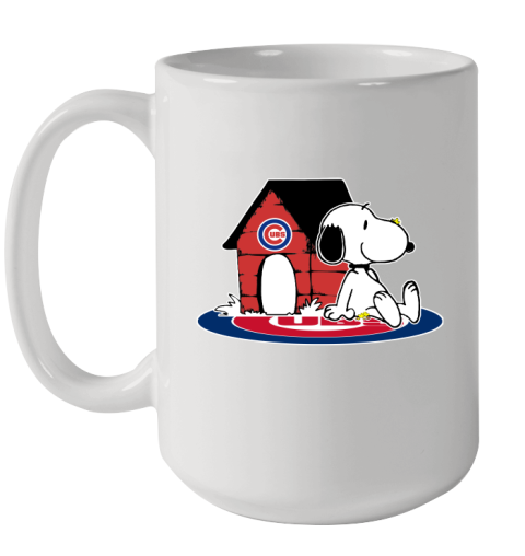 MLB Baseball Chicago Cubs Snoopy The Peanuts Movie Shirt Ceramic Mug 15oz