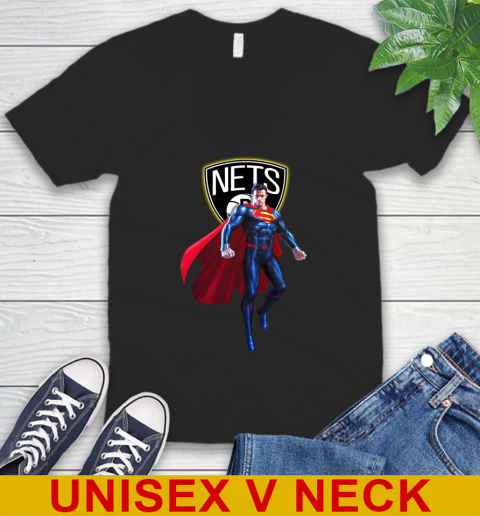 NBA Awesome Superman Basketball Sports Brooklyn Nets 50
