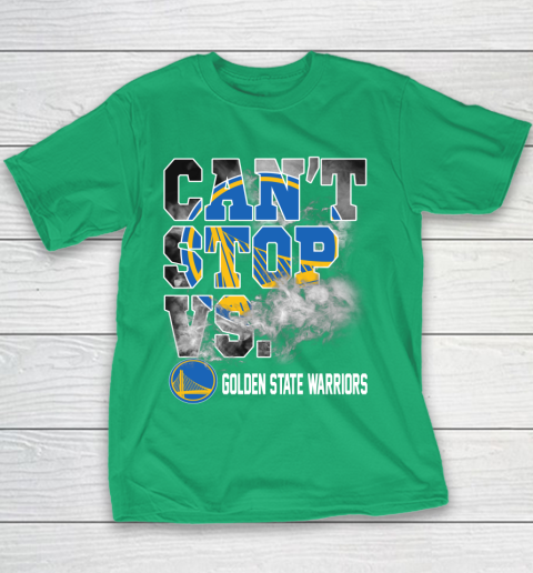 NBA Golden State Warriors Basketball Can't Stop Vs Youth T-Shirt 3