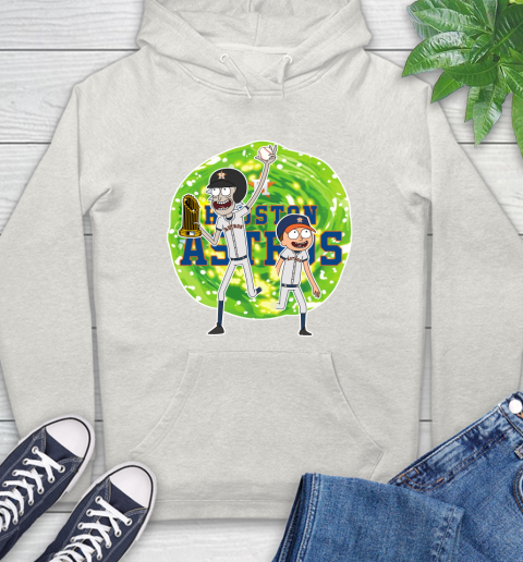 MLB Houston Astros Rick And Morty Commissioner's Trophy Baseball Sports Hoodie 12