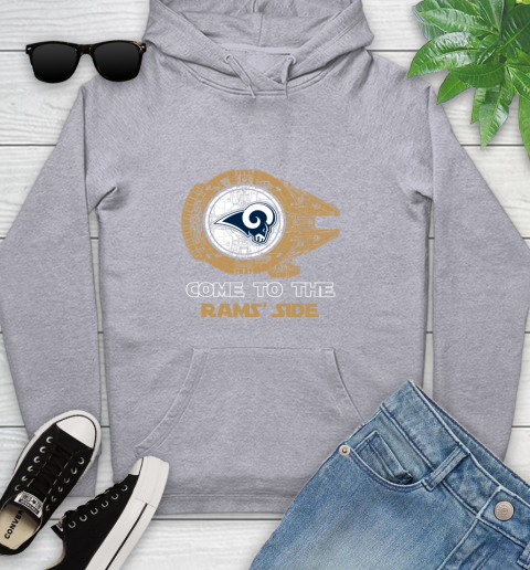 NFL Come To The Los Angeles Rams Wars Football Sports Youth Hoodie 6