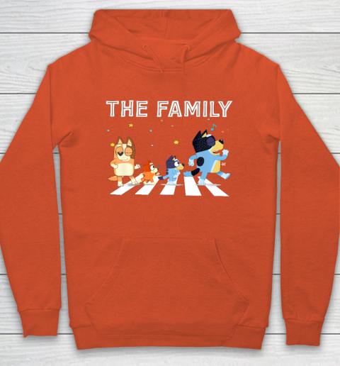 The Heeler Family Bluey Dad Mom For Lover Hoodie 3